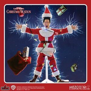 Light Shock Clark (Christmas Vacation) Mezco 5 Points Action Figure